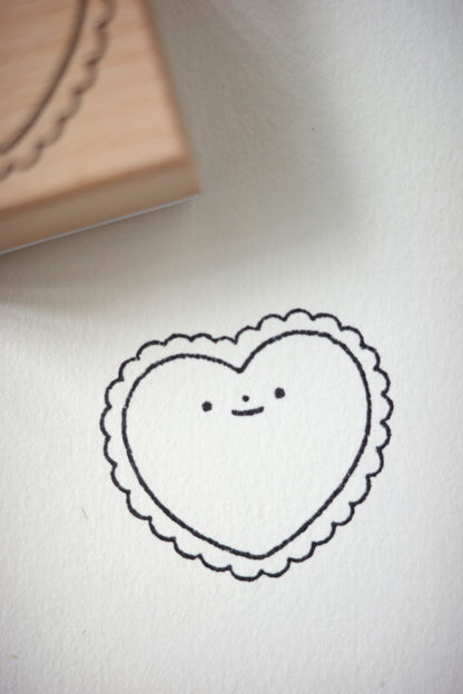 heart • stamp