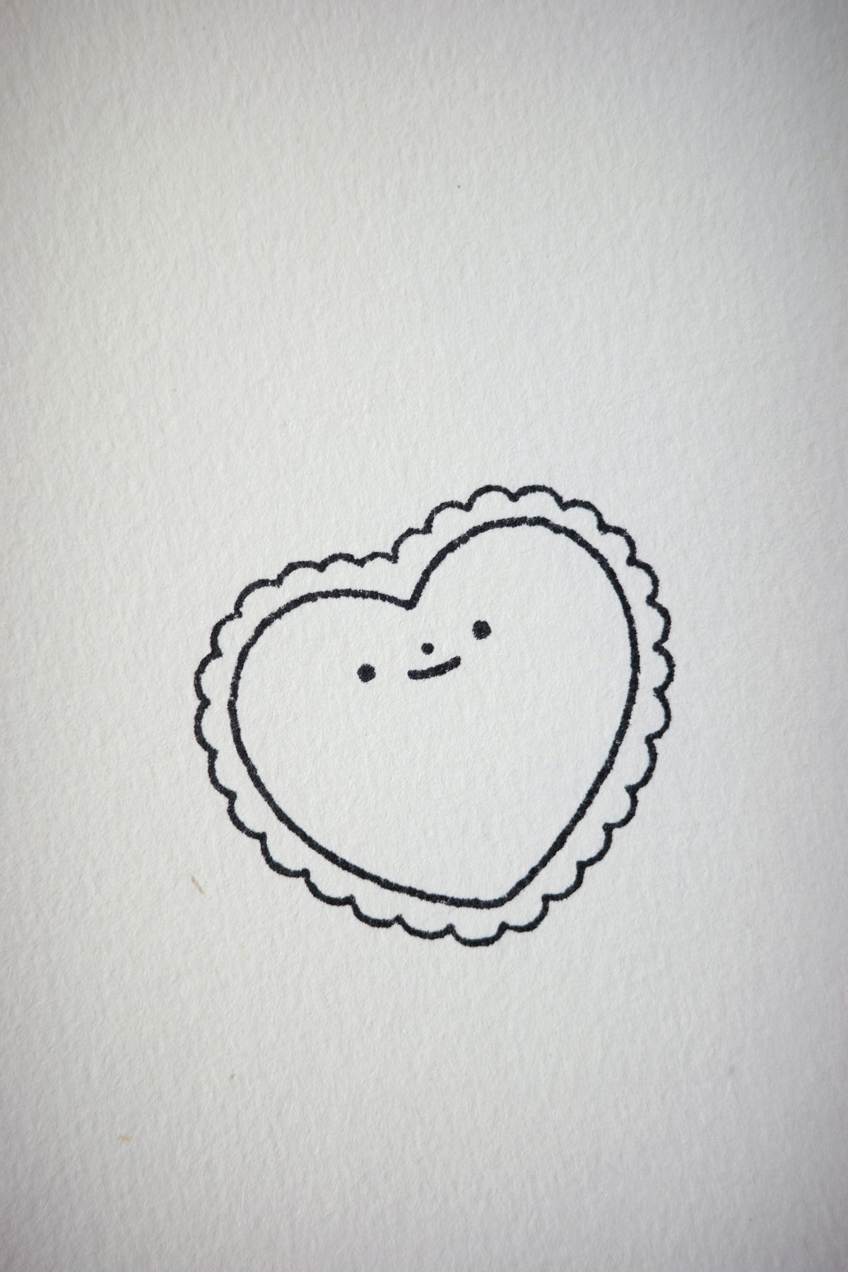heart • stamp