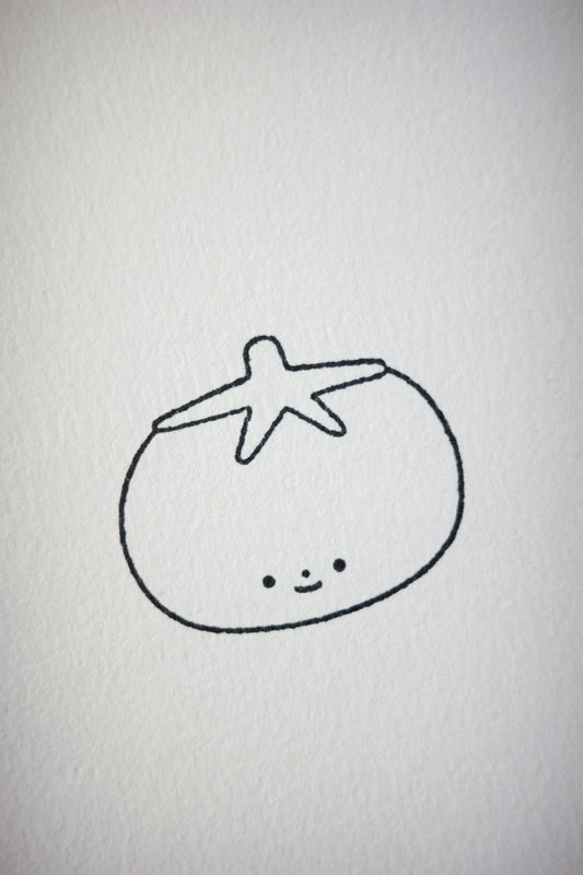 tomato • stamp
